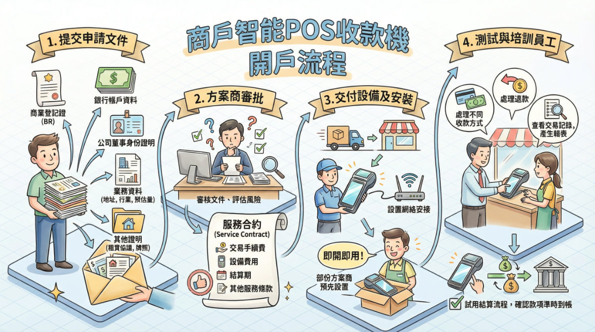 Section 8 img 1 商戶申請智能POS收款機流程