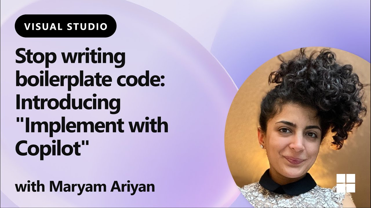 Stop writing boilerplate code - Introducing "Implement with Copilot"