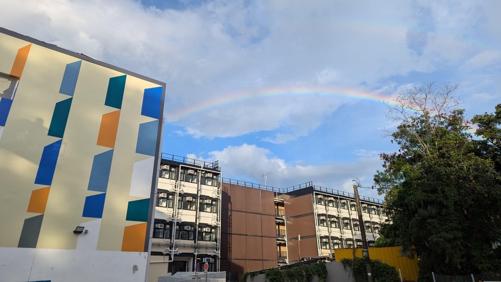 過渡性房屋項目元朗「新田部屋」。何永賢FB圖片