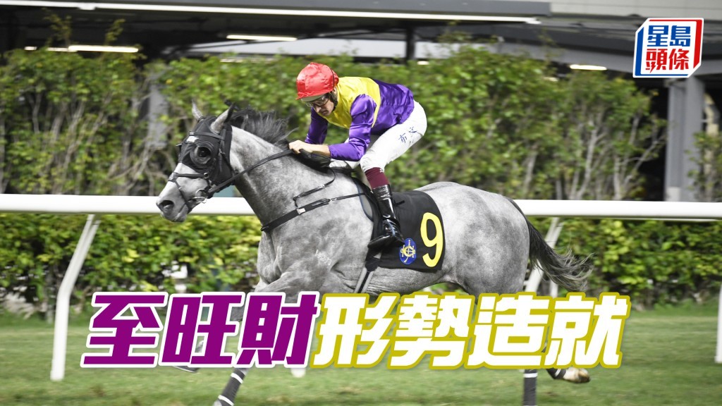 「至旺財」排位理想，可守內欄至末段伺機而動，贏馬機會樂觀。