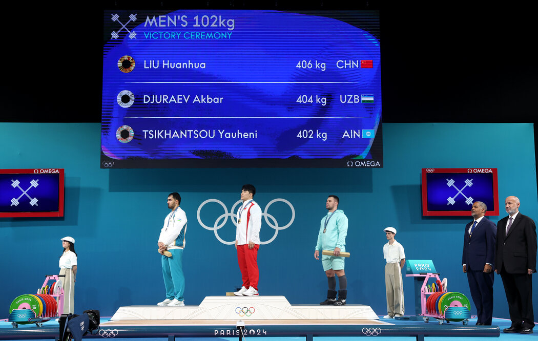 俄罗斯选手和白俄罗斯选手以“个人中立运动员”队的身份参赛。