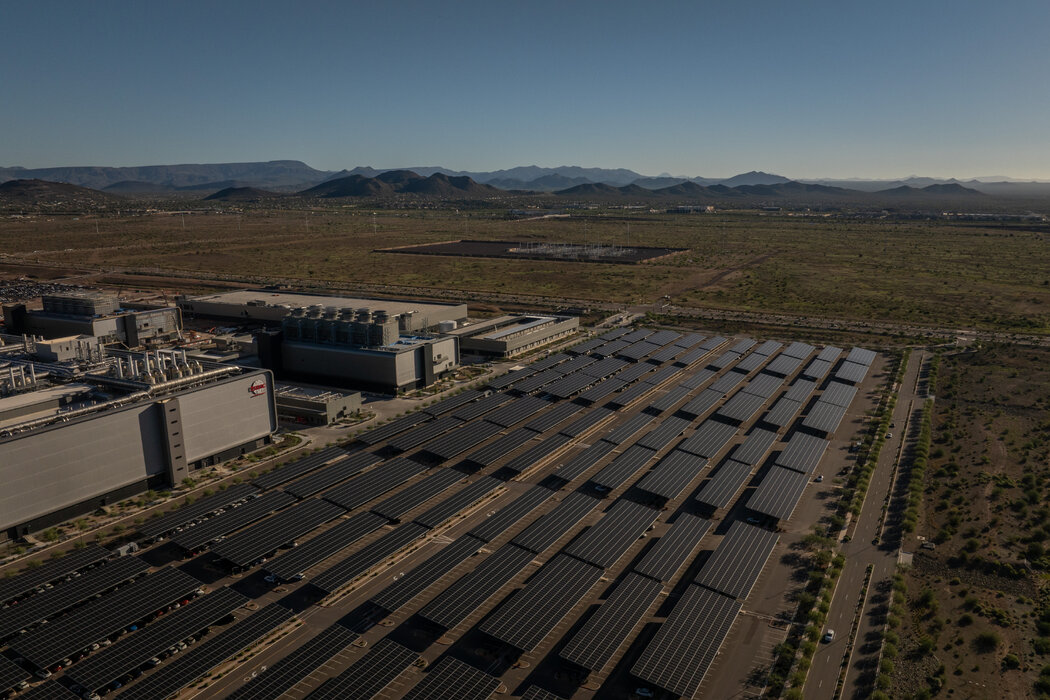 台积电位于菲尼克斯的工厂。